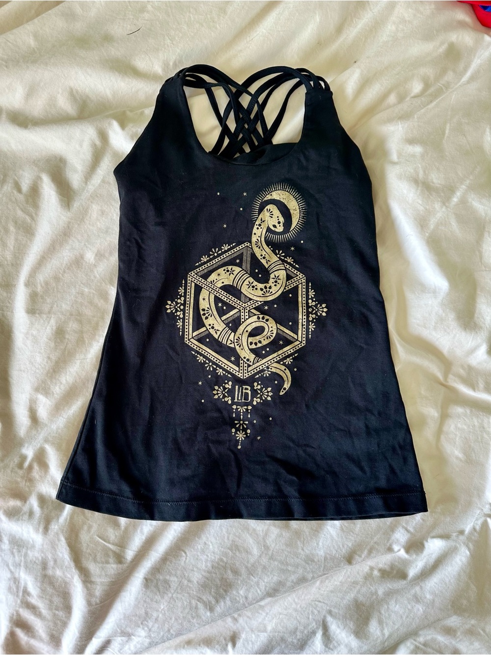 Lightning in a Bottle Festival - Snake Graphic bra tank top